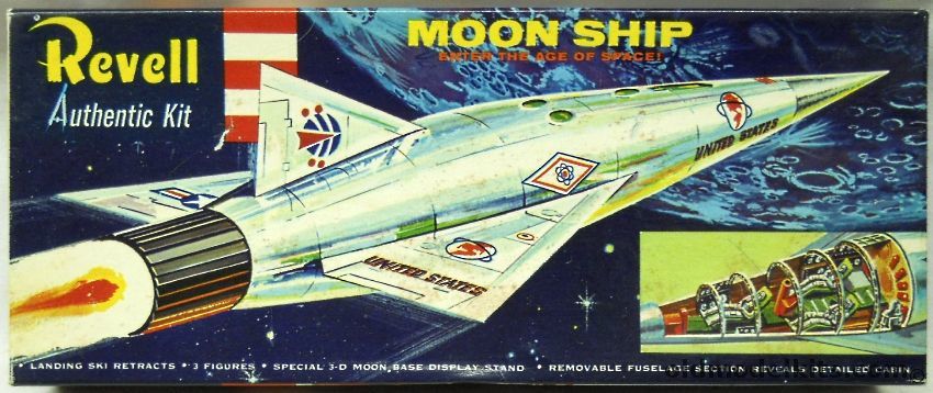 Revell 1/96 Moon Ship - 'S' Issue - (XSL01), H1825-79 plastic model kit